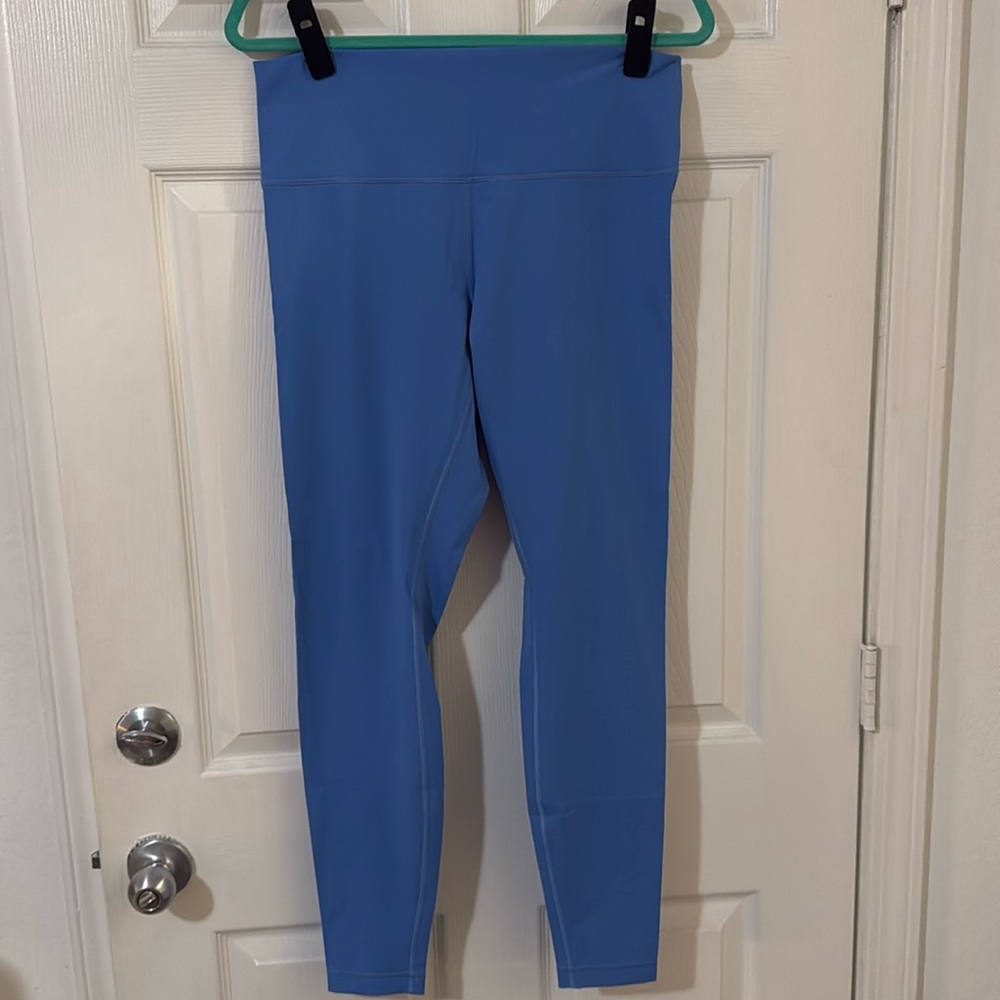 Lulu lemon leggings, size 12, blue Nile, great condition